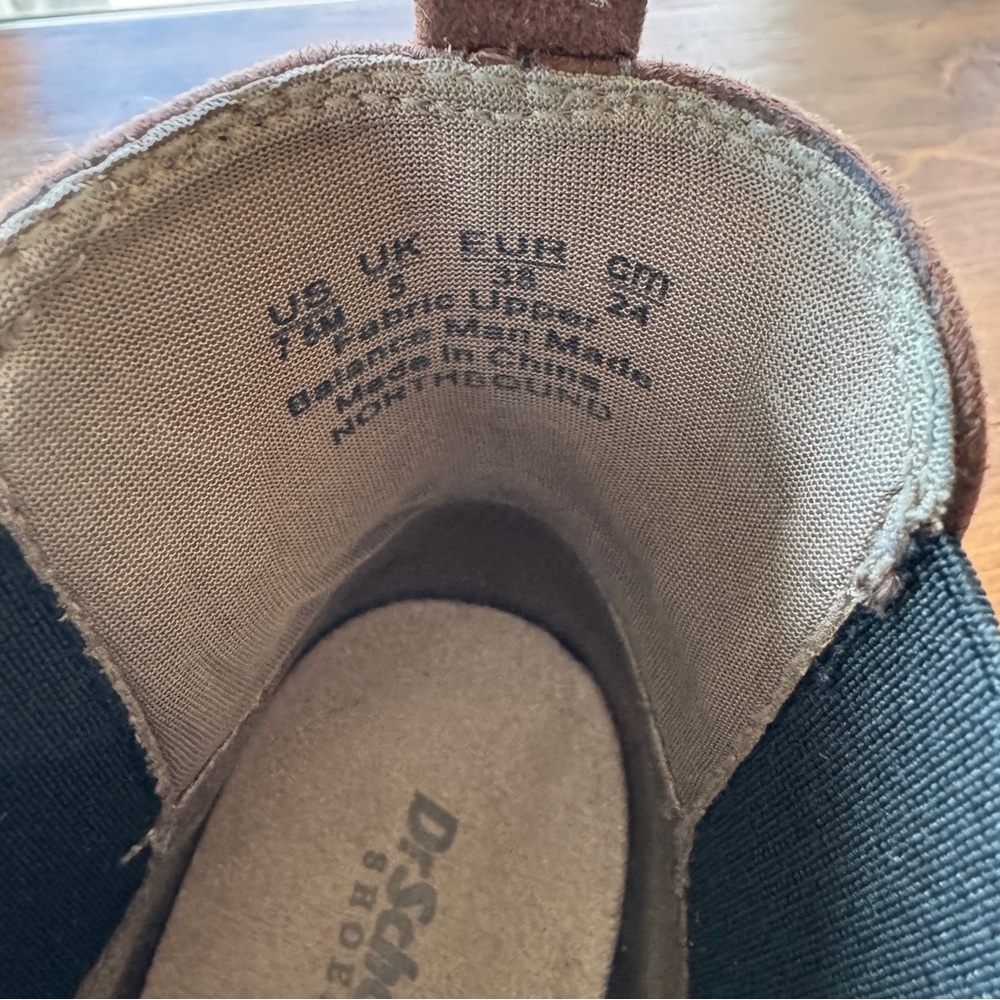 Dr. Scholl's Brown Slip-On Chelsea Booties - Picture 5 of 8